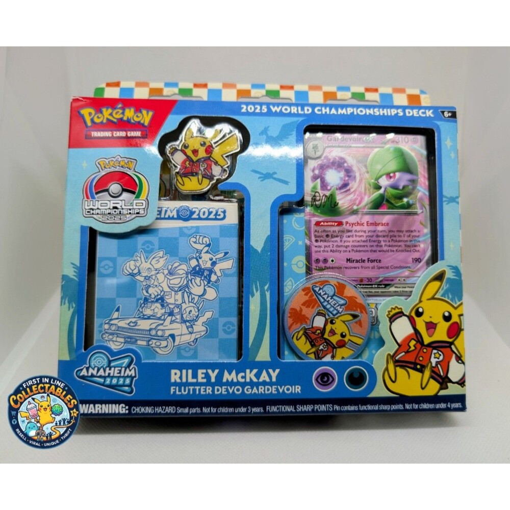 Pokémon 2025 World Championships Deck Flutter Devo Gardevoir Riley McKay 60